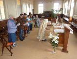 Durant la liturgie