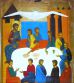 Grande fresque de Jean B. : le dernier repas
