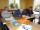 Frère Jean-Claude durant un enseignement