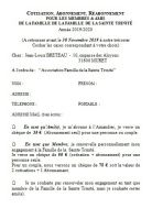 inscription à la Pâque 2023